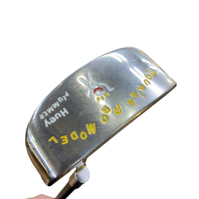 【中古】 T・P ミルズ TOURING PRO MODEL HUEY PLUMMER(ダークニッケルメッキ) GOLF PRIDEグリップ 34インチ パター PT スチール (フレックスその他) メンズ 男性用 右利き 右用 Cランク ゴルフクラブ