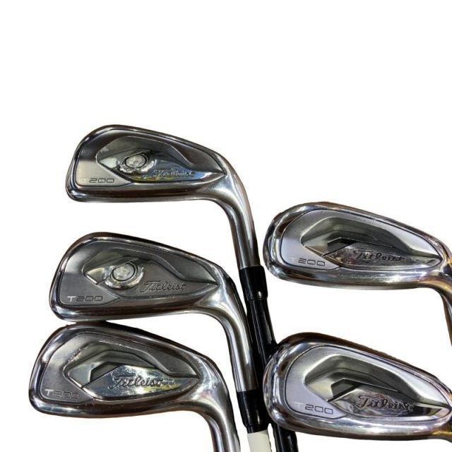 【中古】 タイトリスト Titleist T200 5S アイアンセット IR Titleist KURO KAGE 60 (フレックスその他) メンズ 男性用 右利き 右用 Cランク ゴルフクラブ