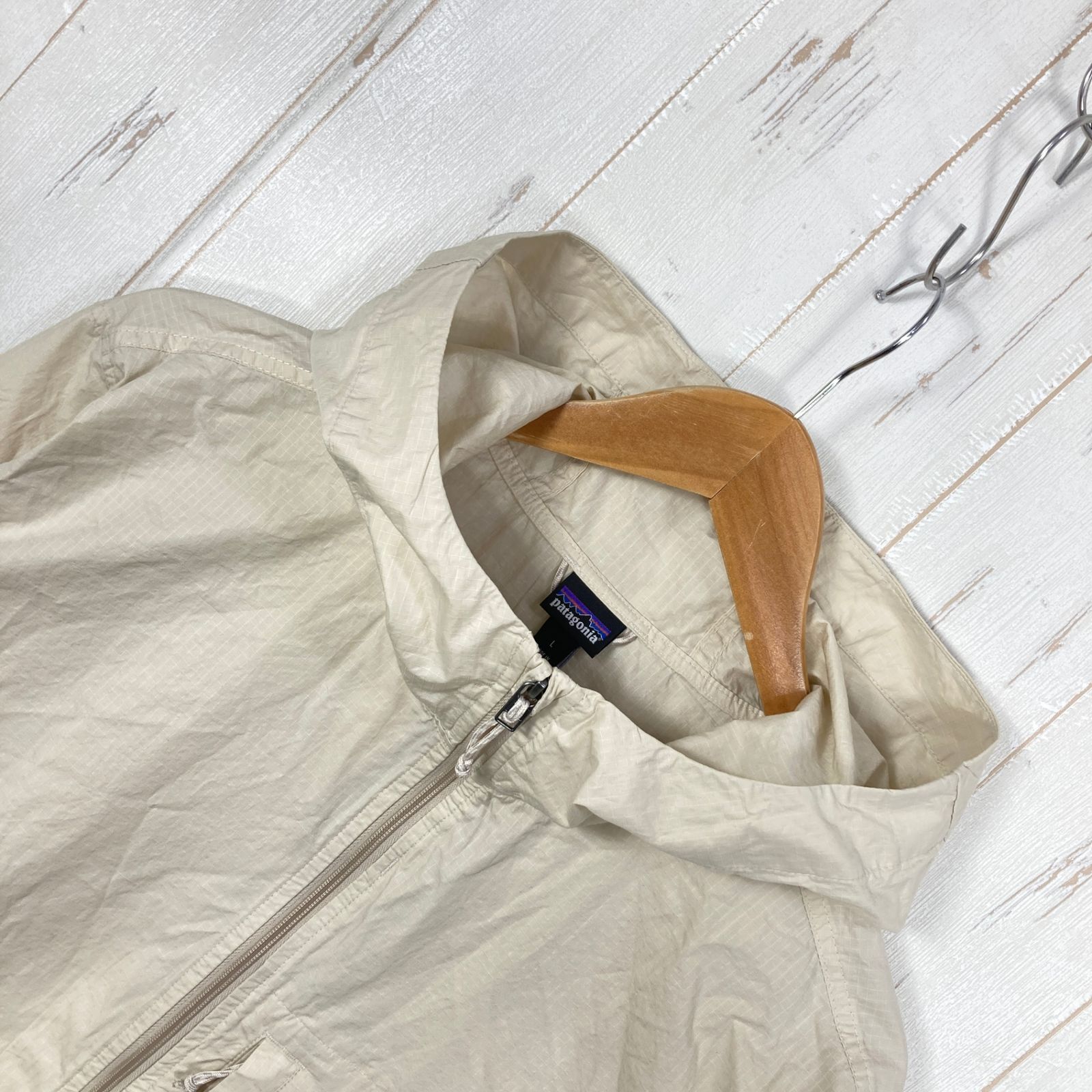 【Men's L ベージュ系】 2025 Patagonia ( パタゴニア ) ウインド スウィープ ジャケット Windsweep Jacket Pelican オーガニックコットン ウェア トップス アウタ ✉️Men's L ベージュ系 2025 Patagonia ( パタゴニア ) ウインド