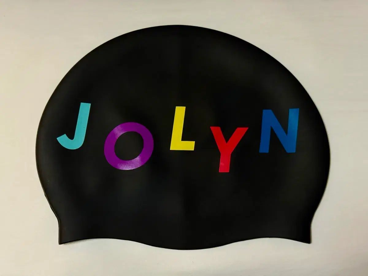 JOLYN ブラック レインボー スイムキャップ オーストラリア 통통이