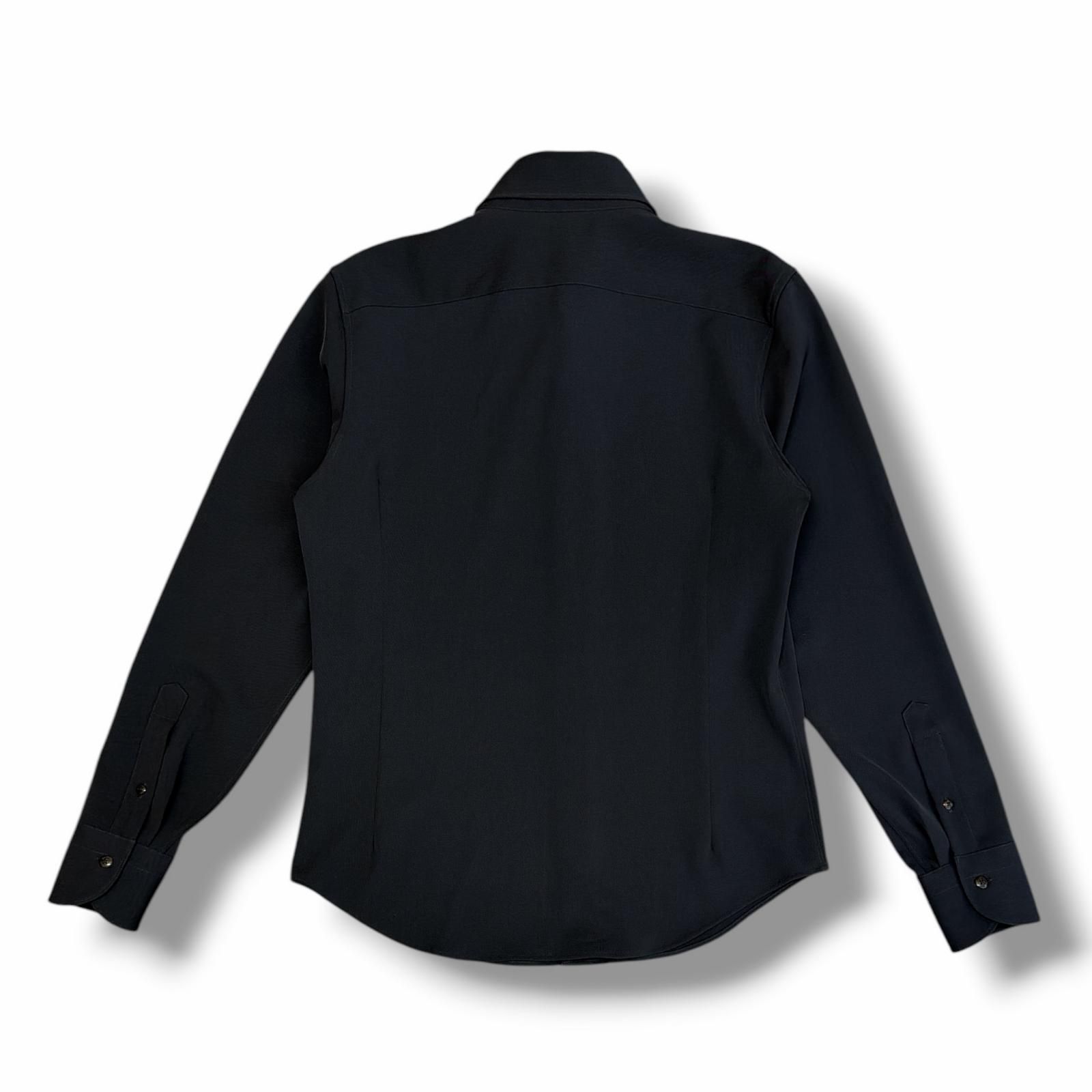 参考上代66000円 未使用 1piu1uguale3 L/S PLAIN SHIRTS プレーン 