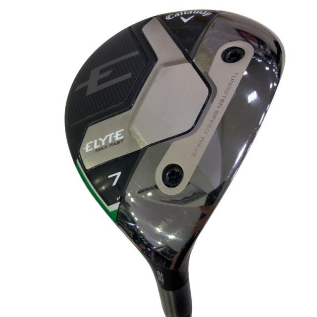 【中古】 キャロウェイ ELYTE MAX FAST 7W レディース フェアウェイウッド FW LIN-Q GREEN 40 for CW(ELYTE FW) (フレックスA) レディース 女性用 右利き 右用 Cランク ゴルフクラブ