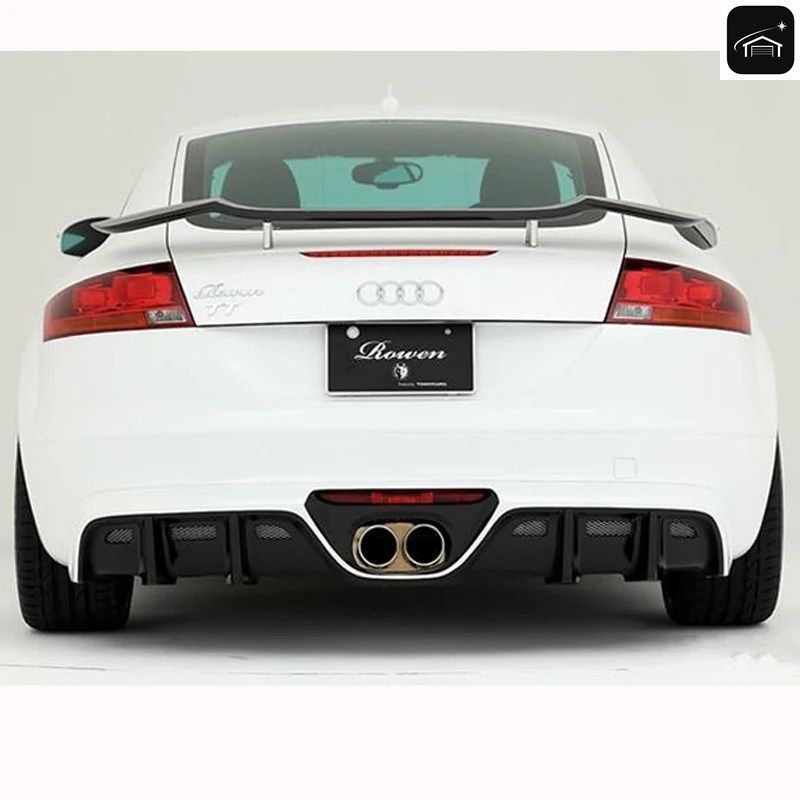 アウディ TT TTS TTRS スポイラー 2ドア TT セダン GTスポーツスタイル カーボンファイバー製リアウイングスポイラー カスタムパーツ