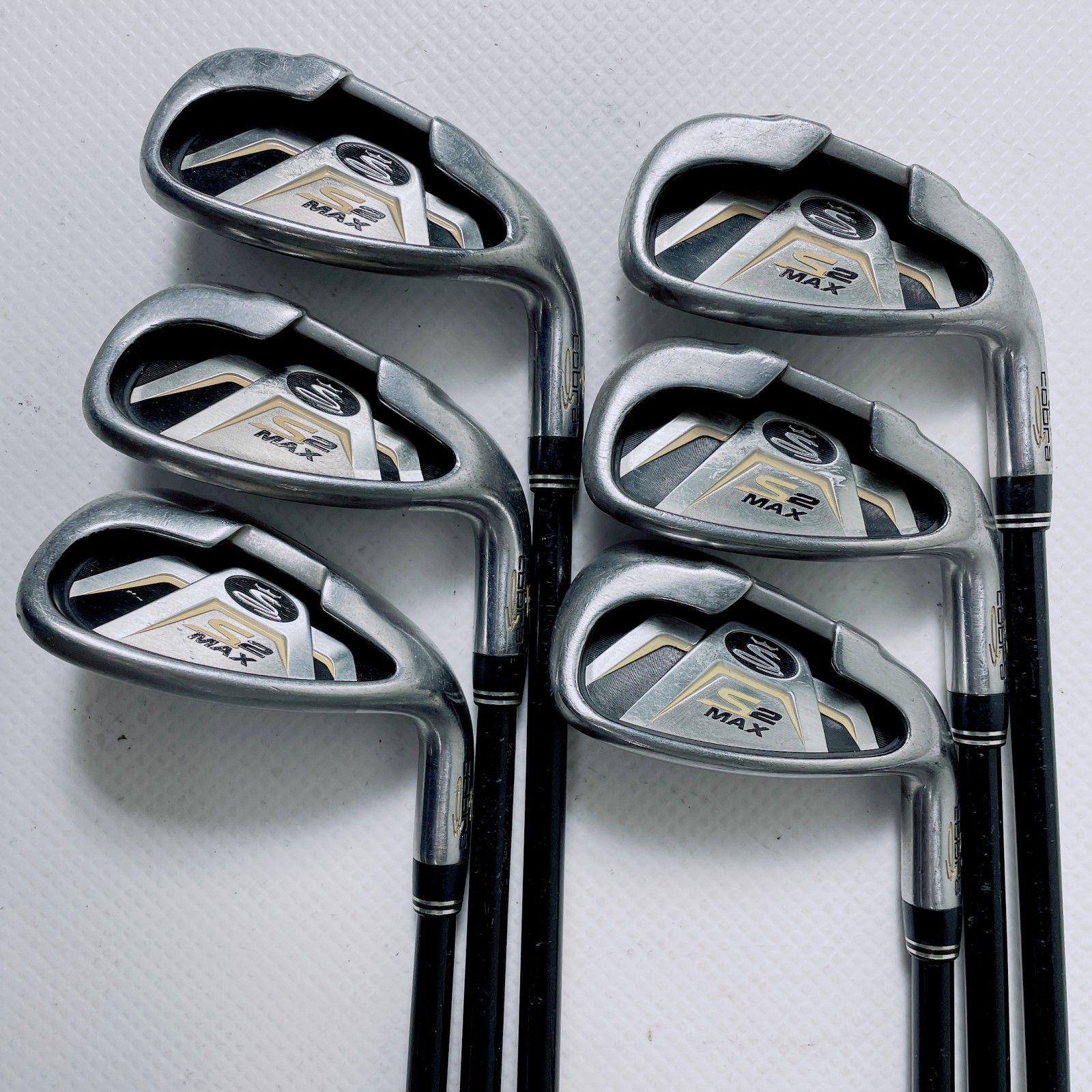 【中古】コブラ S2 MAX 6-9I/PW/SW 6本セット アイアン セット (ALDILA DVS-HL)【R】 8,564円