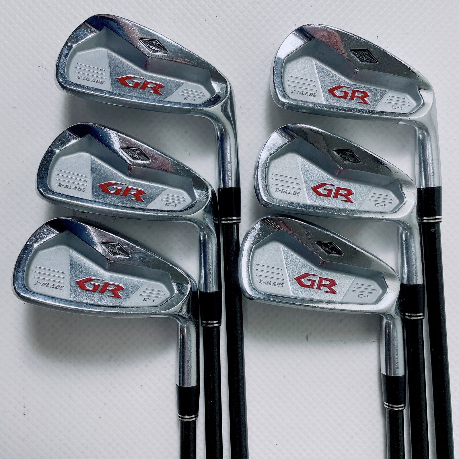 【中古】ブリヂストン ツアーステージ X-BLADE 5-9I/PW 6本 アイアン セット (B09-03i)【R】