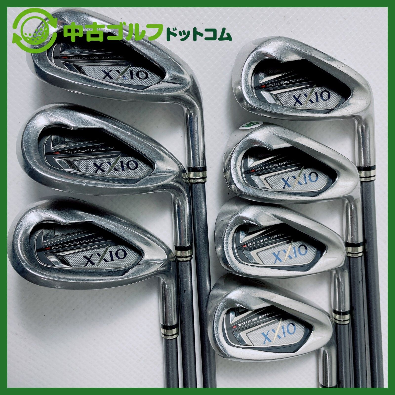 中古】ゼクシオ XXIO 7 6-9I/PW/AW/SW 7本セット アイアン セット