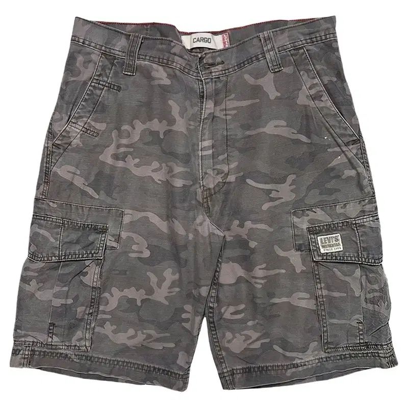 LEVI'S カモフラージュパンツ カーゴ ハーフパンツ W33