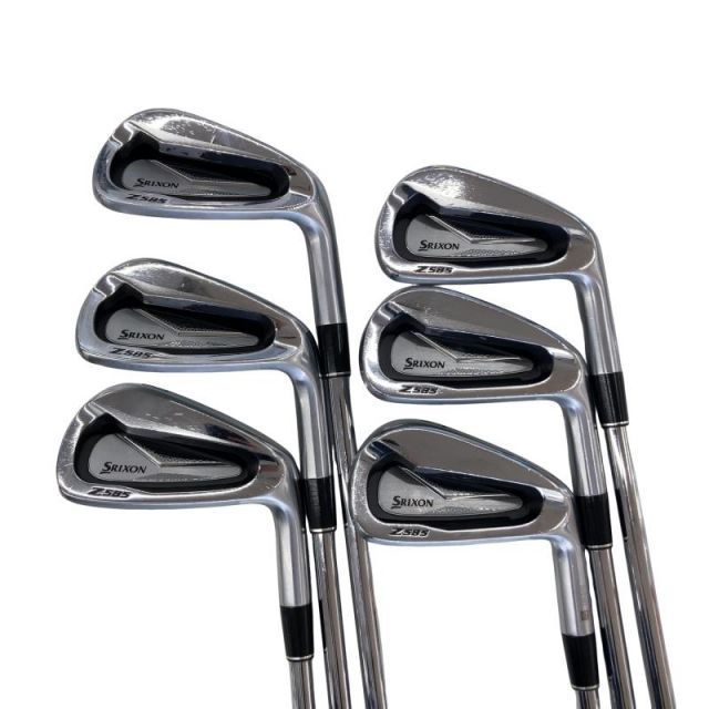 【中古】 ダンロップ SRIXON Z585 6S アイアンセット IR NS PRO 950GH D.S.T (フレックスS) メンズ 男性用 右利き 右用 Cランク ゴルフクラブ