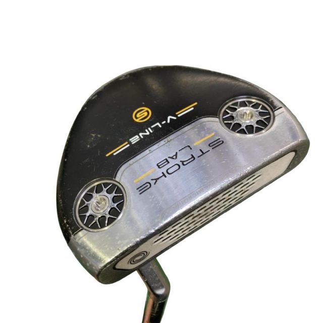 【中古】 オデッセイ STROKE LAB V-LINE S 33インチ パター PT STROKE LAB (フレックスその他) メンズ 男性用 右利き 右用 Cランク ゴルフクラブ