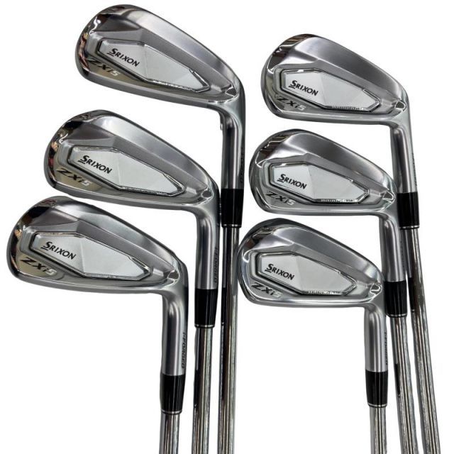 【中古】 ダンロップ SRIXON ZXi5 6S アイアンセット IR NS PRO 950GH neo (フレックスS) メンズ 男性用 右利き 右用 Cランク ゴルフクラブ