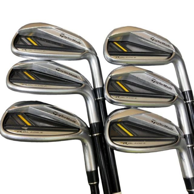 【中古】 テーラーメイド ROCKET BLADEZ 6S アイアンセット IR TM7-113 (フレックスS) メンズ 男性用 右利き 右用 Cランク ゴルフクラブ