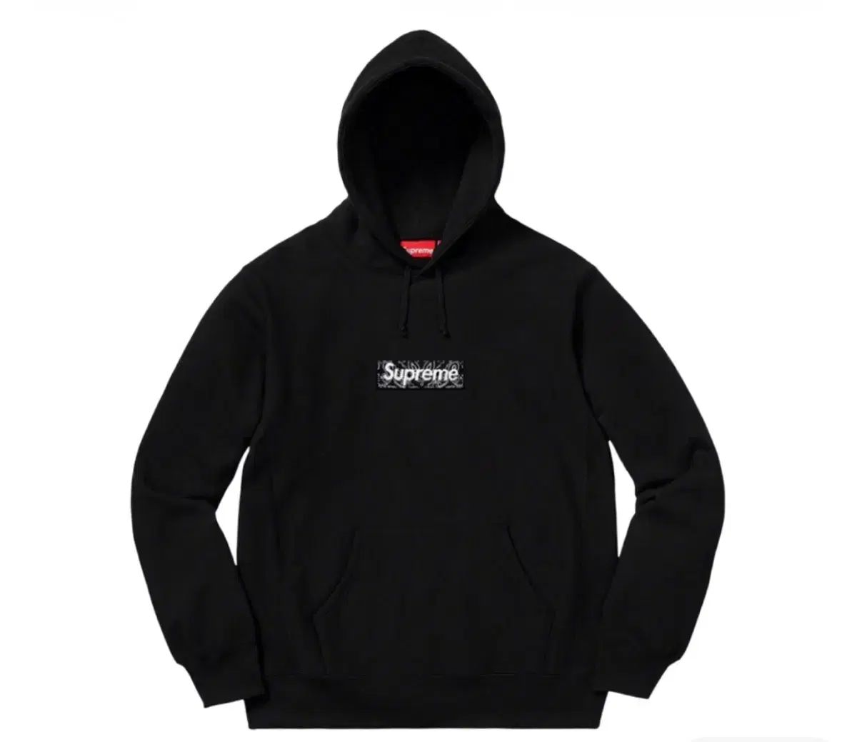 XL Supreme バンダナ ボックスロゴ フーディー
