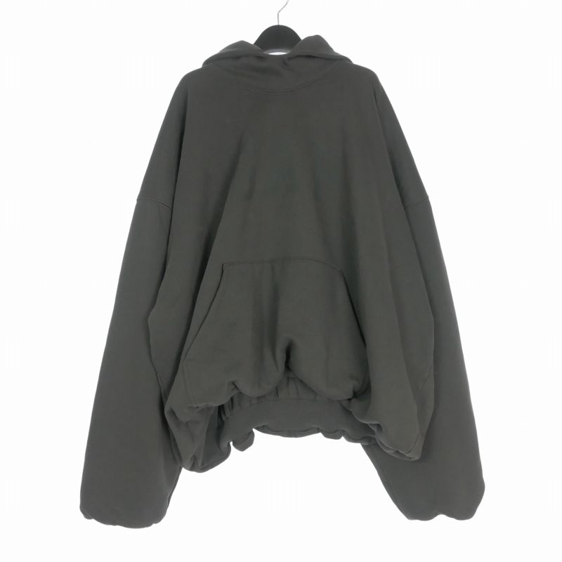 ギャップ GAP × YEEZY Engineered by Balenciaga 22SS DOVE HOODI プリント フーディ パーカー 長袖 XL ブラック 黒 460551