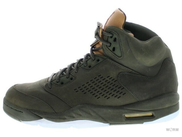 【US8】 AIR JORDAN 5 RETRO PREM 881432-305 【新古品】