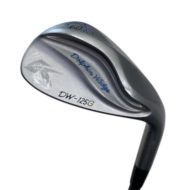 【中古】 キャスコ Dolphin Wedge DW-125G シルバー 60° ウェッジ WG Dolphin DP-231 (フレックスその他) メンズ 男性用 右利き 右用 Cランク ゴルフクラブ