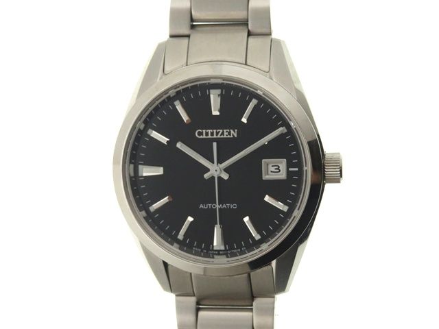 【ノーメンテナンス特価】CITIZEN シチズン ウォッチ シチズンコレクション 時計 NB1050-59E 腕時計 ステンレススチール ブラック ブラック レディース【中古】431