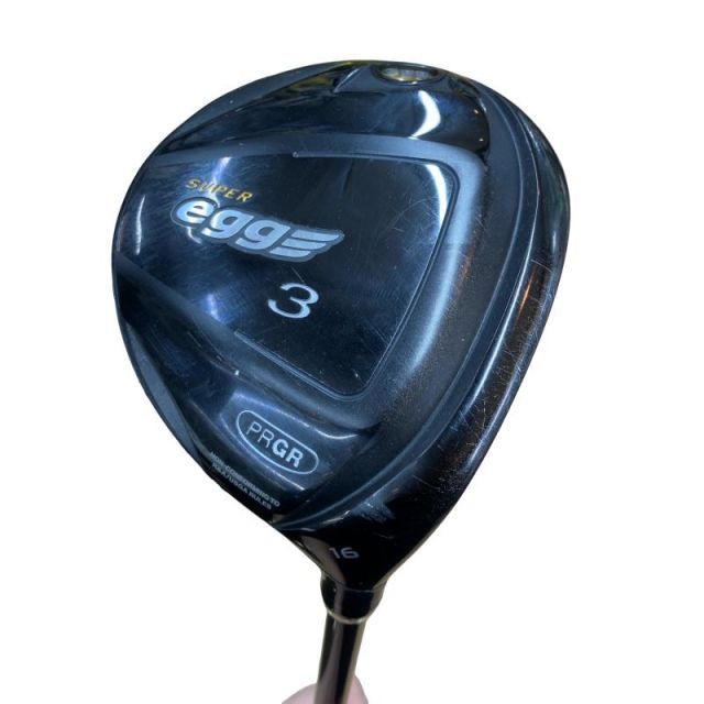 【中古】 プロギア SUPER egg(2017) 3W フェアウェイウッド FW eggオリジナルカーボン (フレックスR) メンズ 男性用 右利き 右用 Cランク ゴルフクラブ
