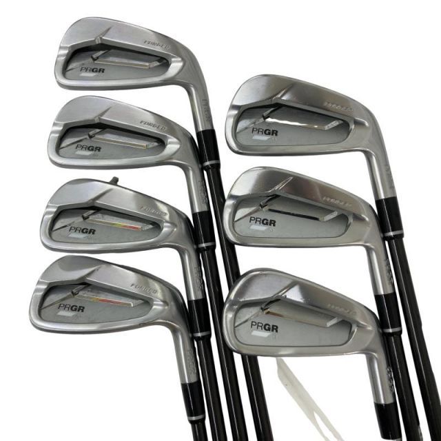 【中古】 プロギア PRGR 03 7S アイアンセット IR Diamana FOR PRGR(2022 IR) (フレックスR) メンズ 男性用 右利き 右用 Dランク ゴルフクラブ