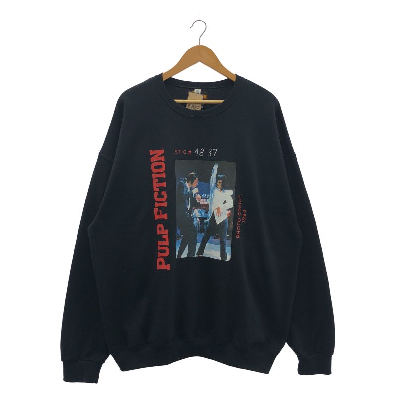 【中古】WACKO MARIA パルプフィクション スウェット 2XL グレー ワコマリア[92]
