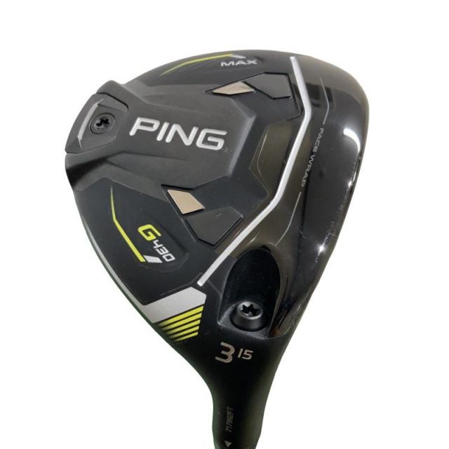 【中古】 ピン G430 MAX 3W フェアウェイウッド FW PING TOUR 2.0 CHROME 65(FW) (フレックスS) メンズ 男性用 右利き 右用 Cランク ゴルフクラブ 27,502円