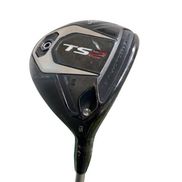 【中古】 タイトリスト TS2 15° フェアウェイウッド FW Titleist Speeder 519 EVOLUTION (フレックスSR) メンズ 男性用 右利き 右用 Cランク ゴルフクラブ