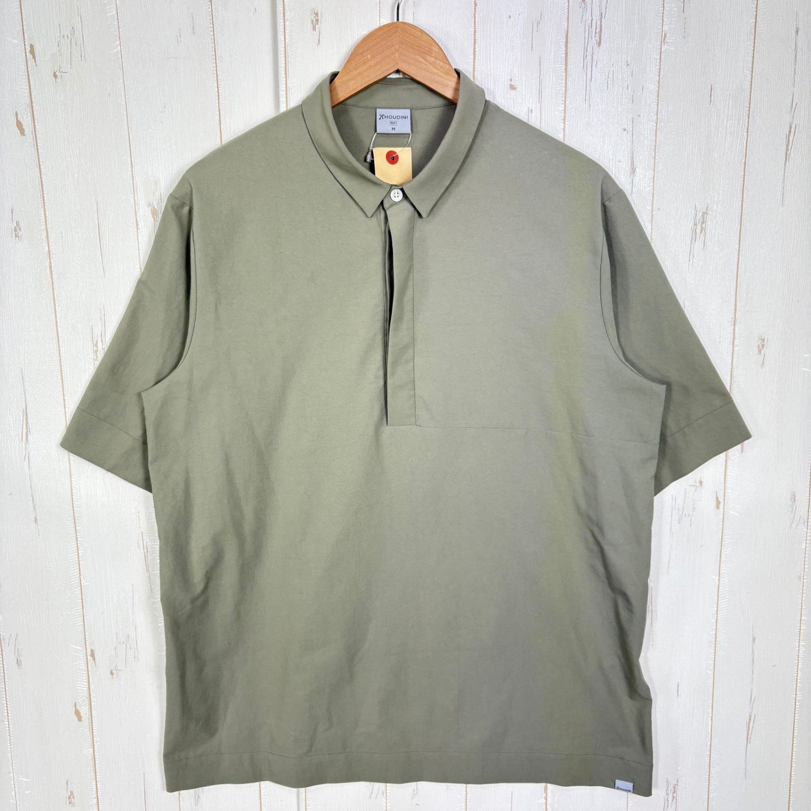 ✉️Men's M グリーン系 Houdini ( フーディニ ) コスモ シャツ Cosmo