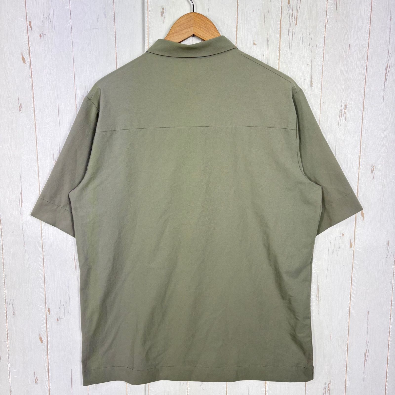 美品 Houdini Cosmo Shirt コスモシャツ セージグリーン L ✉️Men's M グリーン系 Houdini ( フーディニ ) コスモ シャツ Cosmo
