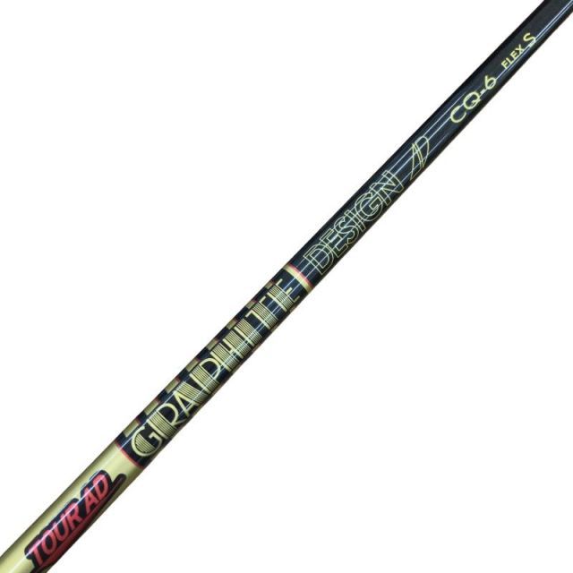 【中古】 コブラスリーブ付き(DARKSPEED系) グラファイトデザインドライバー用 シャフト Tour AD CQ-6 (フレックスS)Aランク ゴルフクラブ