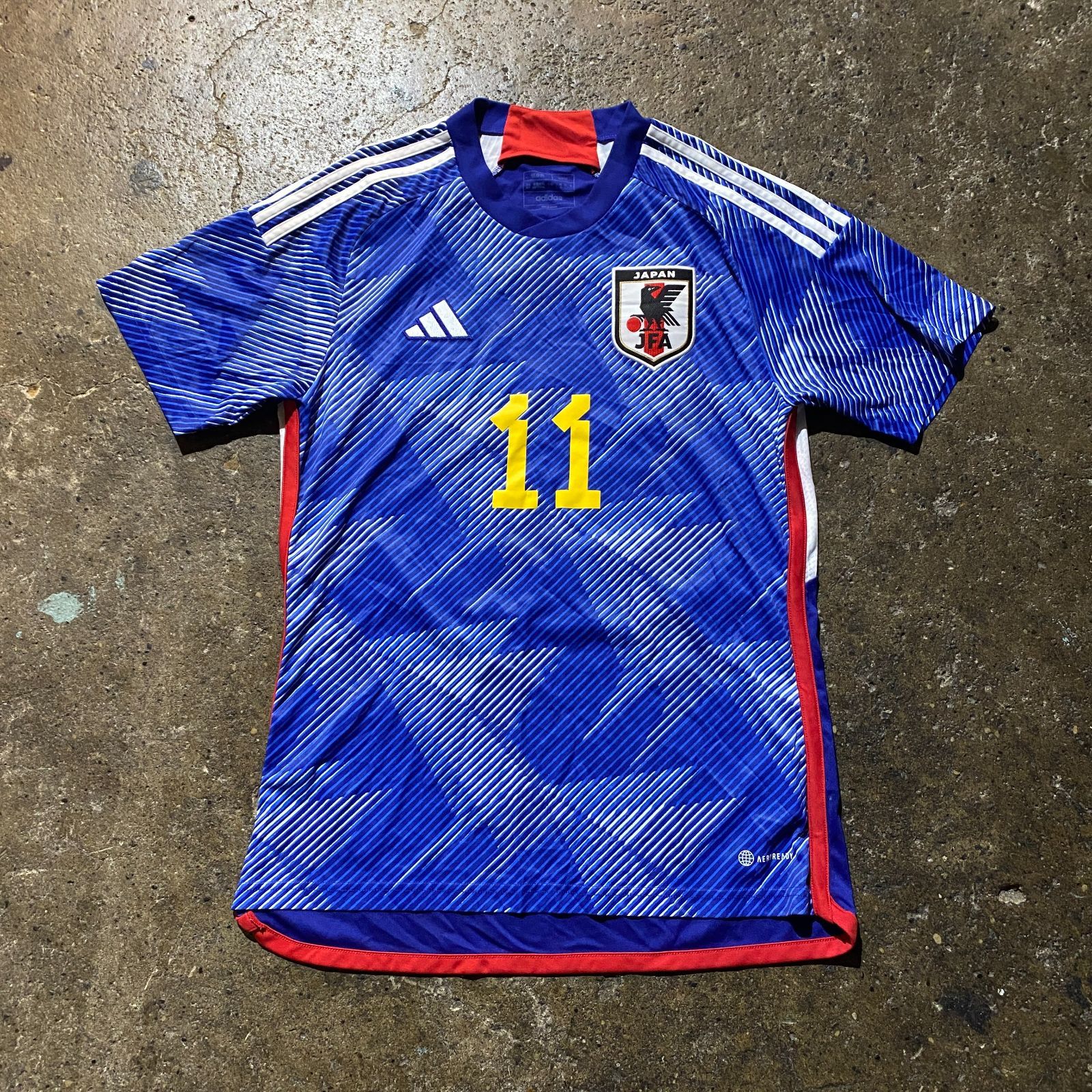adidas サッカー日本代表 2022 久保建英 ＃11 レプリカユニフォーム M