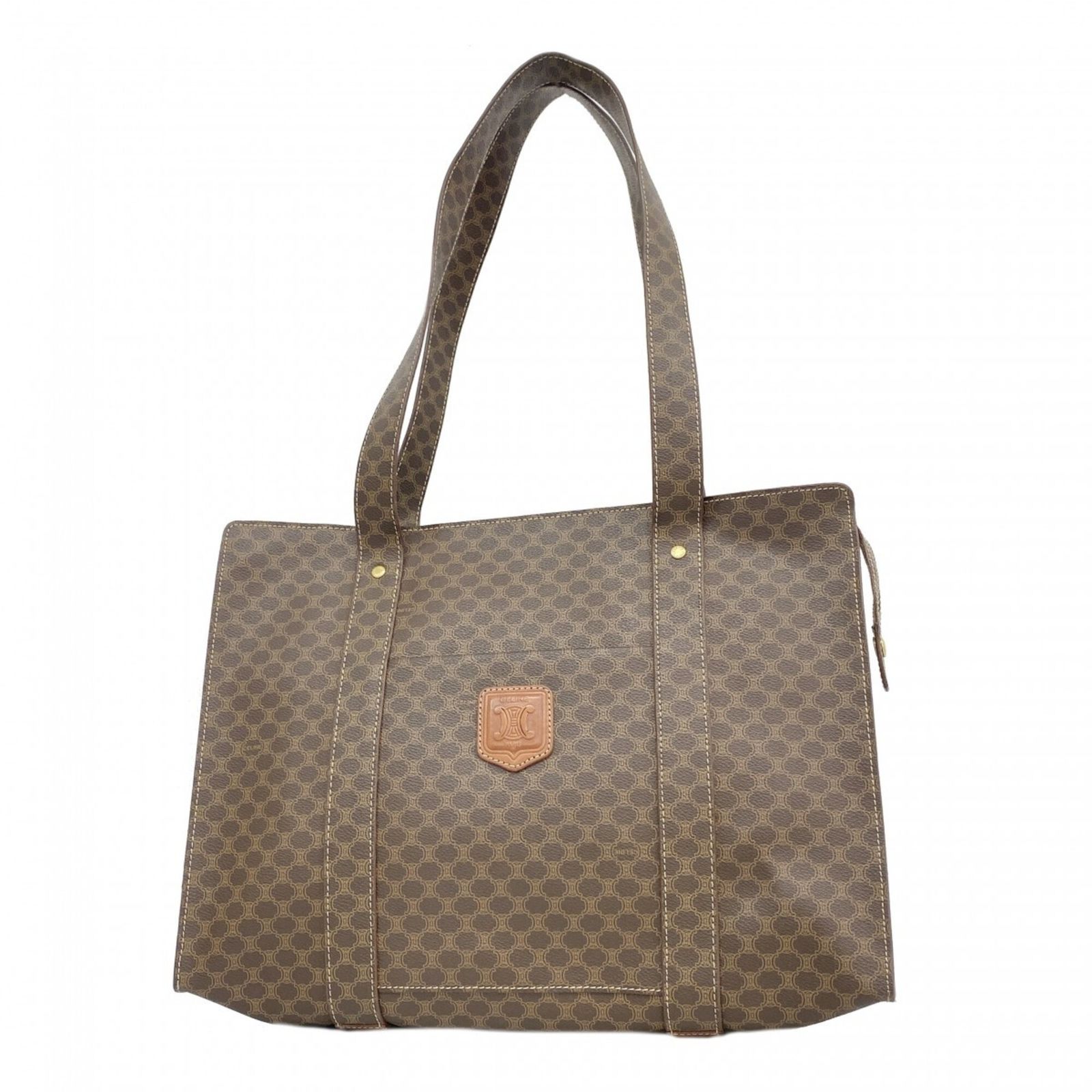 セリーヌ(Celine) セリーヌ トートバッグ マカダム ブラウン レディース