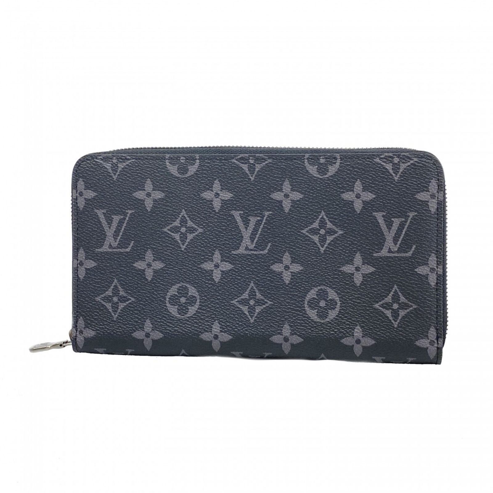 ルイ・ヴィトン(Louis Vuitton) ルイ・ヴィトン 長財布 モノグラム・エクリプス ジッピーオーガナイザーNM M82081 ブラックメンズ