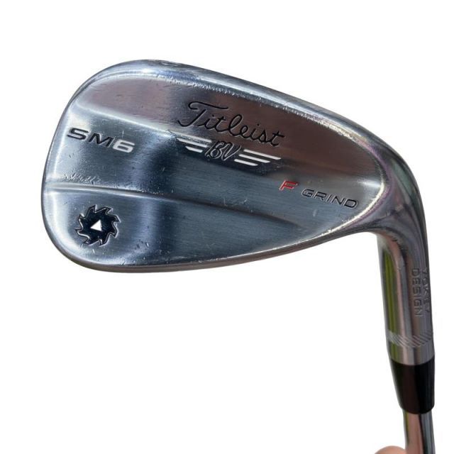 【中古】 タイトリスト VOKEY SPIN MILLED SM6 ツアークロム 50°/12°F ウェッジ WG NS PRO MODUS3 TOUR120 (フレックスS) メンズ 男性用 右利き 右用 Cランク ゴルフクラブ
