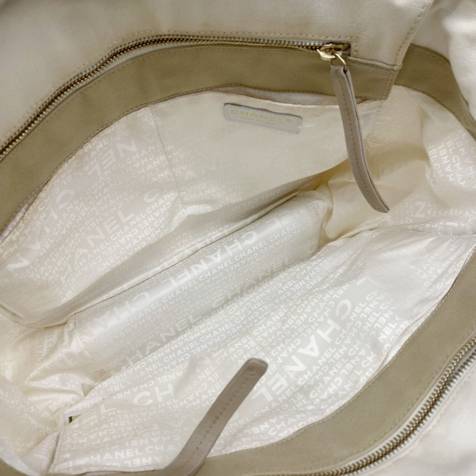 シャネル(Chanel) シャネル トートバッグ マシュマロ キャンバス 