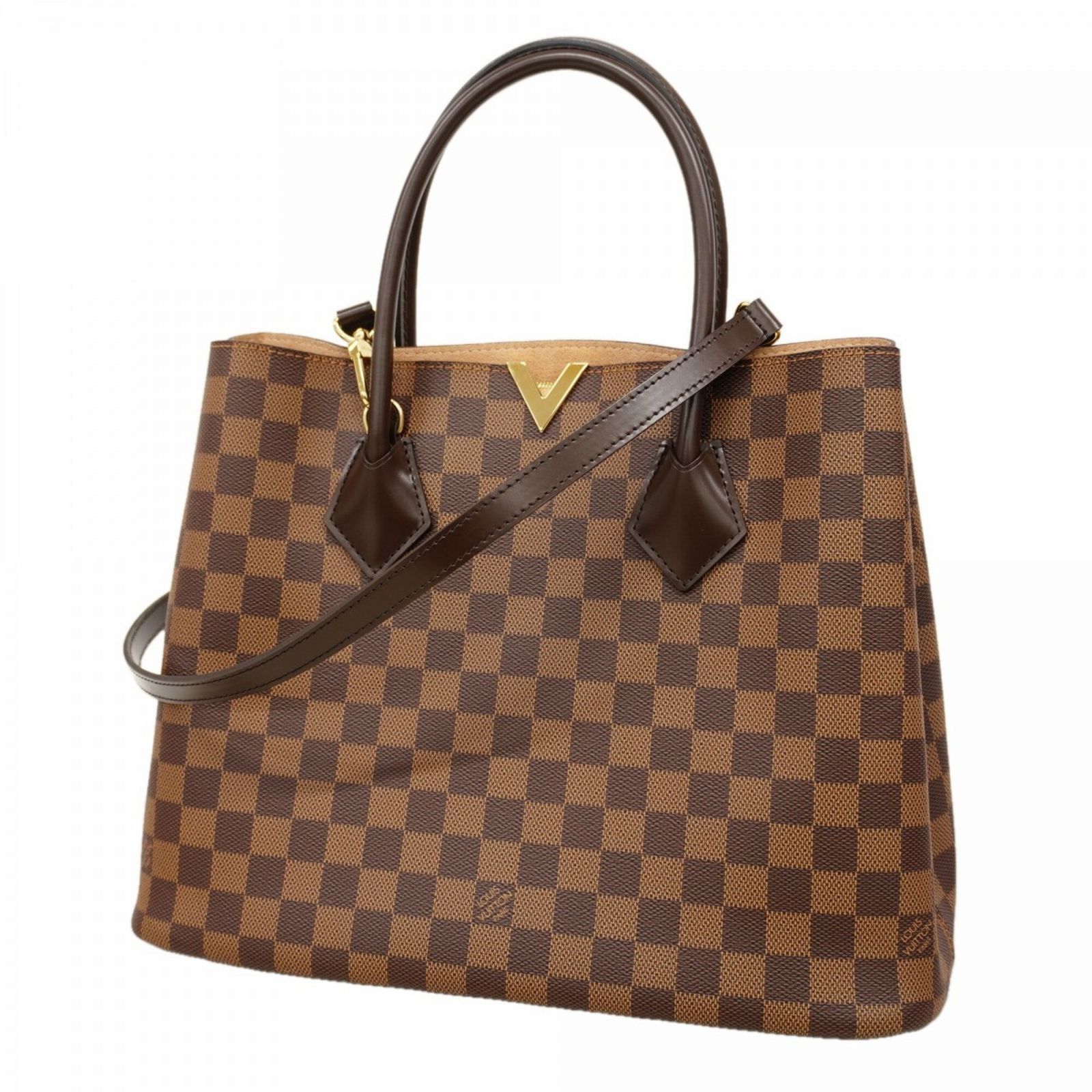 ルイ・ヴィトン(Louis Vuitton) ルイ・ヴィトン トートバッグ ダミエ ケンジントン N41435 エベヌ 2wayバッグレディース