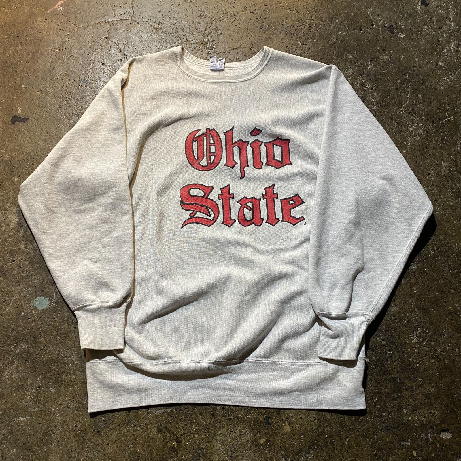 Champion 90s REVERSE WEAVE OHIO STATE プリントスウェット XXL 刺繡 
