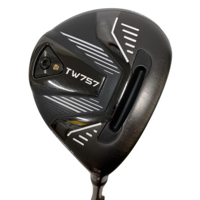 【中古】 本間ゴルフ TOUR WORLD TW757 3W フェアウェイウッド FW VIZARD for TW757(FW) (フレックスS) メンズ 男性用 右利き 右用 Dランク ゴルフクラブ