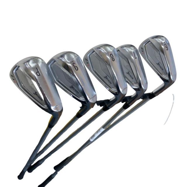 【中古】 ダンロップ SRIXON ZX5 6S アイアンセット IR リシャフト (フレックスその他) メンズ 男性用 右利き 右用 Cランク ゴルフクラブ
