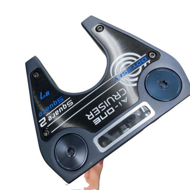 【中古】 オデッセイ Ai-ONE SQUARE 2 SQUARE #7 CRUISER 38インチ パター PT STROKE LAB 140 スチール (フレックスその他) メンズ 男性用 右利き 右用 Bランク ゴルフクラブ