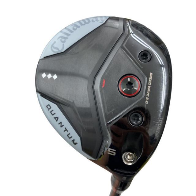 【中古】 キャロウェイ QUANTUM ◆◆◆ 5W フェアウェイウッド FW 純正特注シャフト (フレックスS) メンズ 男性用 右利き 右用 Cランク ゴルフクラブ