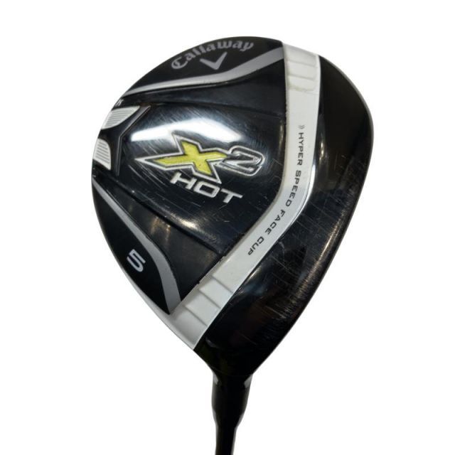 【中古】 キャロウェイ X2 HOT 5W フェアウェイウッド FW X2 HOT(フェアウェイ) (フレックスSR) メンズ 男性用 右利き 右用 Cランク ゴルフクラブ