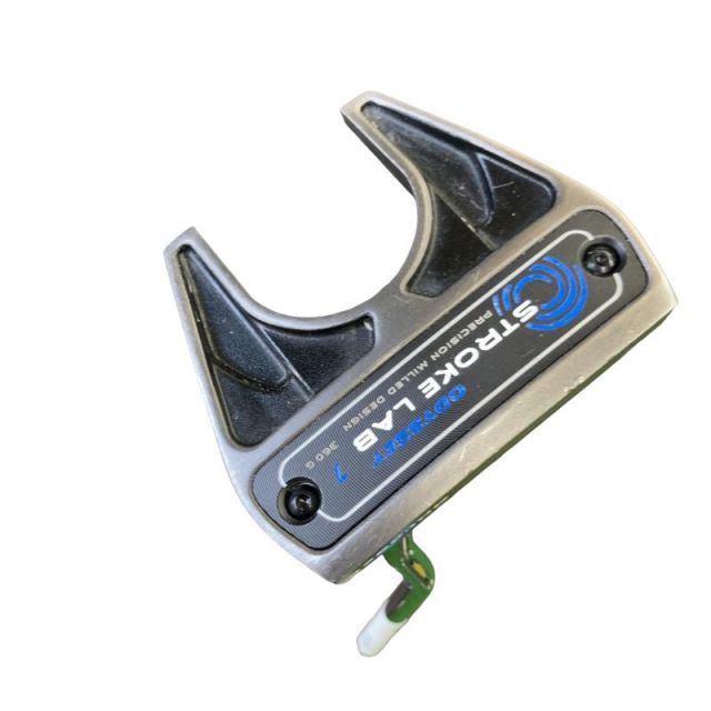 【中古】 オデッセイ STROKE LAB #7 34インチ パター PT スチール (フレックスその他) メンズ 男性用 右利き 右用 Cランク ゴルフクラブ