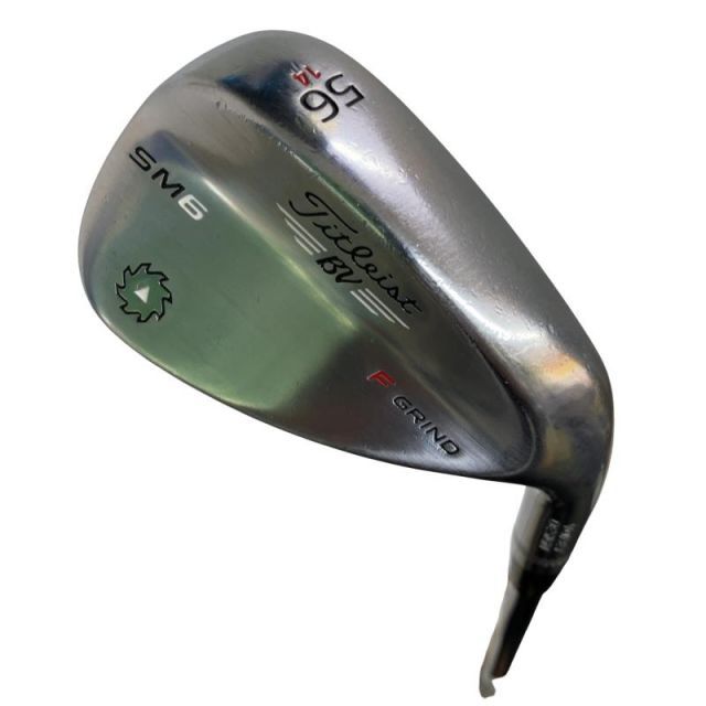 【中古】 タイトリスト VOKEY SPIN MILLED SM6 ツアークロム 56°/14°F ウェッジ WG NS PRO 950GH (フレックスS) メンズ 男性用 右利き 右用 Cランク ゴルフクラブ 7,416円
