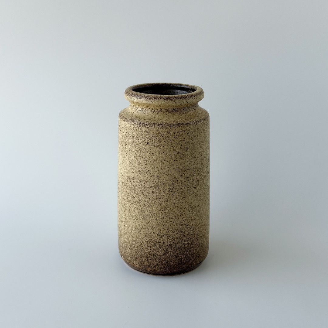 西ドイツ German Art Pottery ヴィンテージ フラワーベース Scheurich 花器 陶器 花瓶 オブジェ シューリッヒ アートポタリー 97834