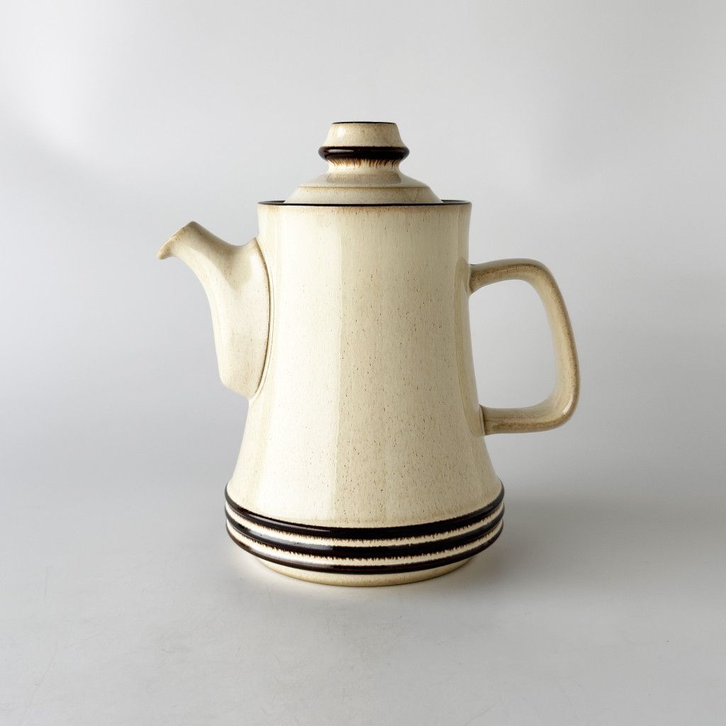 DENBY デンビー Sahara サハラ コーヒーポット ポット 英国 ヴィンテージ 北欧 陶器 雑貨 ティーポット テーブルウェア 95252