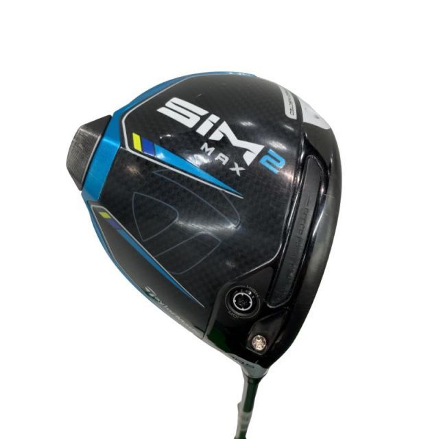 【中古】 テーラーメイド SIM2 MAX 10.5° ドライバー DR 純正特注シャフト (フレックスX) メンズ 男性用 右利き 右用 Cランク ゴルフクラブ