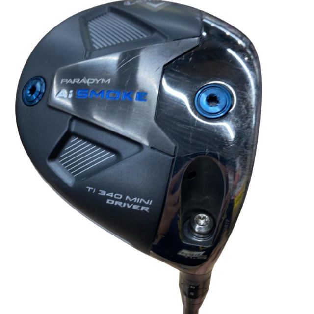 【中古】 キャロウェイ PARADYM Ai SMOKE Ti 340 MINI 11.5° ドライバー DR TENSEI 60 for CW(Ai SMOKE DR) (フレックスS) メンズ 男性用 右利き 右用 Cランク ゴルフクラブ