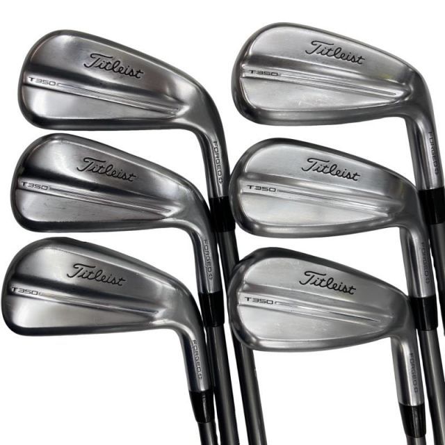 【中古】 タイトリスト Titleist T350(2025) 6S アイアンセット IR 純正特注シャフト (フレックスR) メンズ 男性用 右利き 右用 Cランク ゴルフクラブ