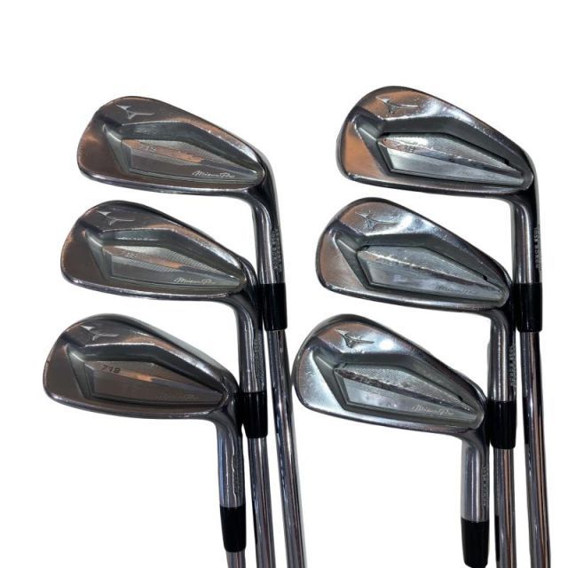 【中古】 ミズノ Mizuno Pro 719 6S アイアンセット IR 純正特注シャフト (フレックスS) メンズ 男性用 右利き 右用 Dランク ゴルフクラブ