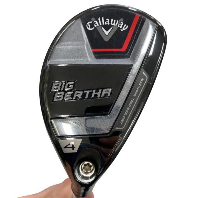 【中古】 キャロウェイ BIG BERTHA(2023) U4 ユーティリティ UT SPEEDER NX 50 for CW(BB23 UT) (フレックスSR) メンズ 男性用 右利き 右用 Cランク ゴルフクラブ