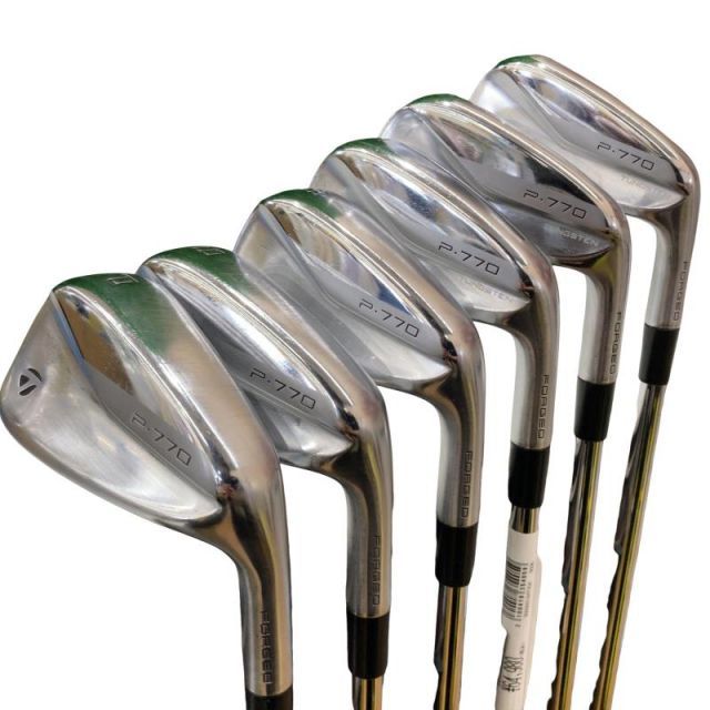 【中古】 テーラーメイド Taylor Made P・770(2020) 6S アイアンセット IR Dynamic Gold EX TOUR ISSUE (フレックスS) メンズ 男性用 右利き 右用 Cランク ゴルフクラブ